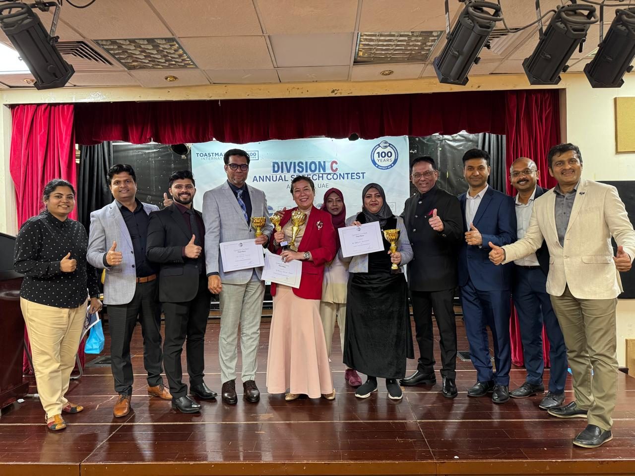 Division C Annual Speech Contest